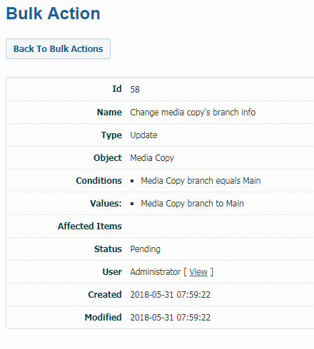 Bulk Actions created media copy's branch