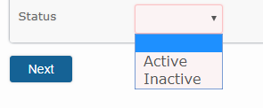Bulk Actions member status