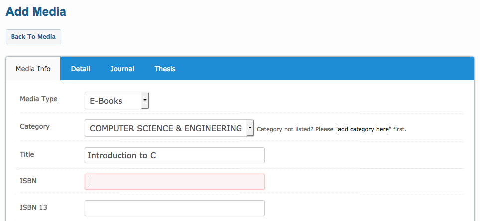 Manual add form