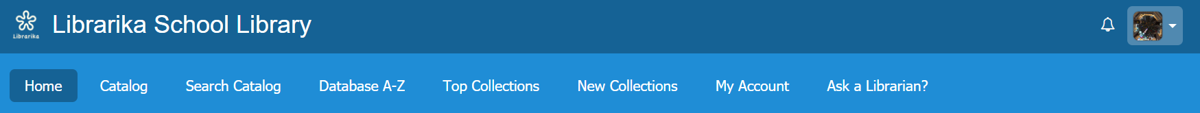 OPAC home page