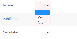 Bulk Actions active