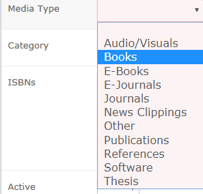 Bulk Actions media type
