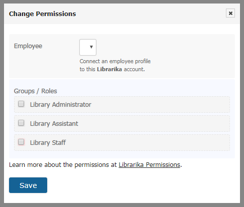 Users remove permissions